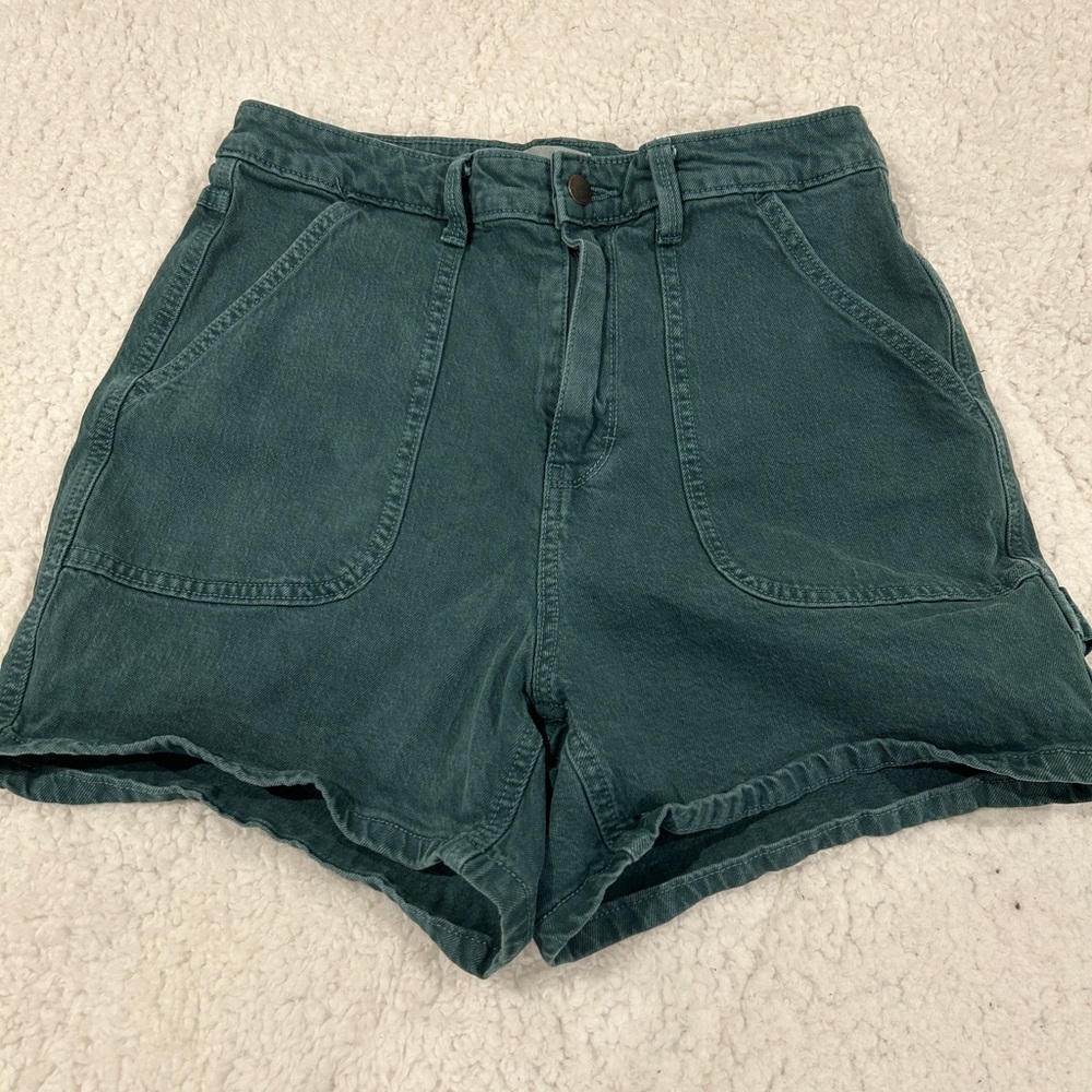 Universal Thread Highest Rise Midi Short - Green